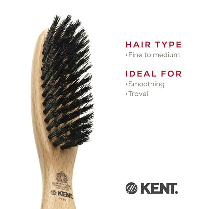 KENT CEPILLO PEQUEÑO PARA BARBA Y  CABELLO PF10