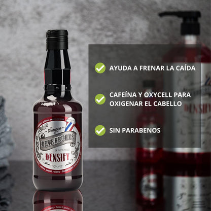 BEARDBURYS SHAMPOO DENSIFY-ANTICAIDA Y ENGROSADOR