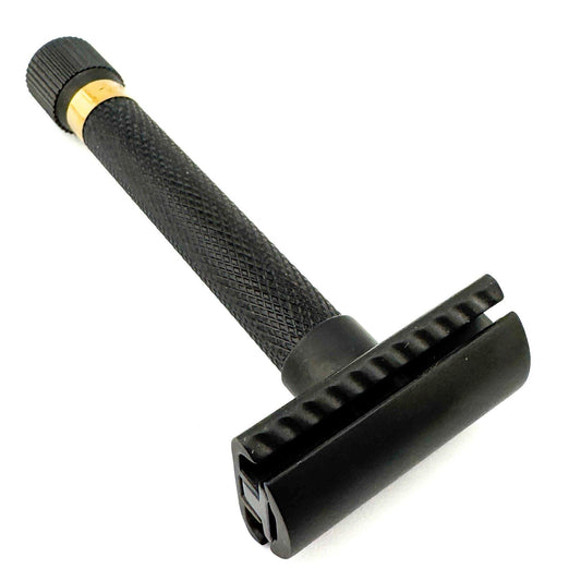 PARKER VAR-BLACK GOLD MAQUINA DE AFEITAR DOBLE HOJA  AJUSTABLE