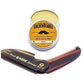 GOLDEN BEARDS SET CERA ORGANICA PARA BIGOTES 15 ml. Y PEINETA PLEGABLE
