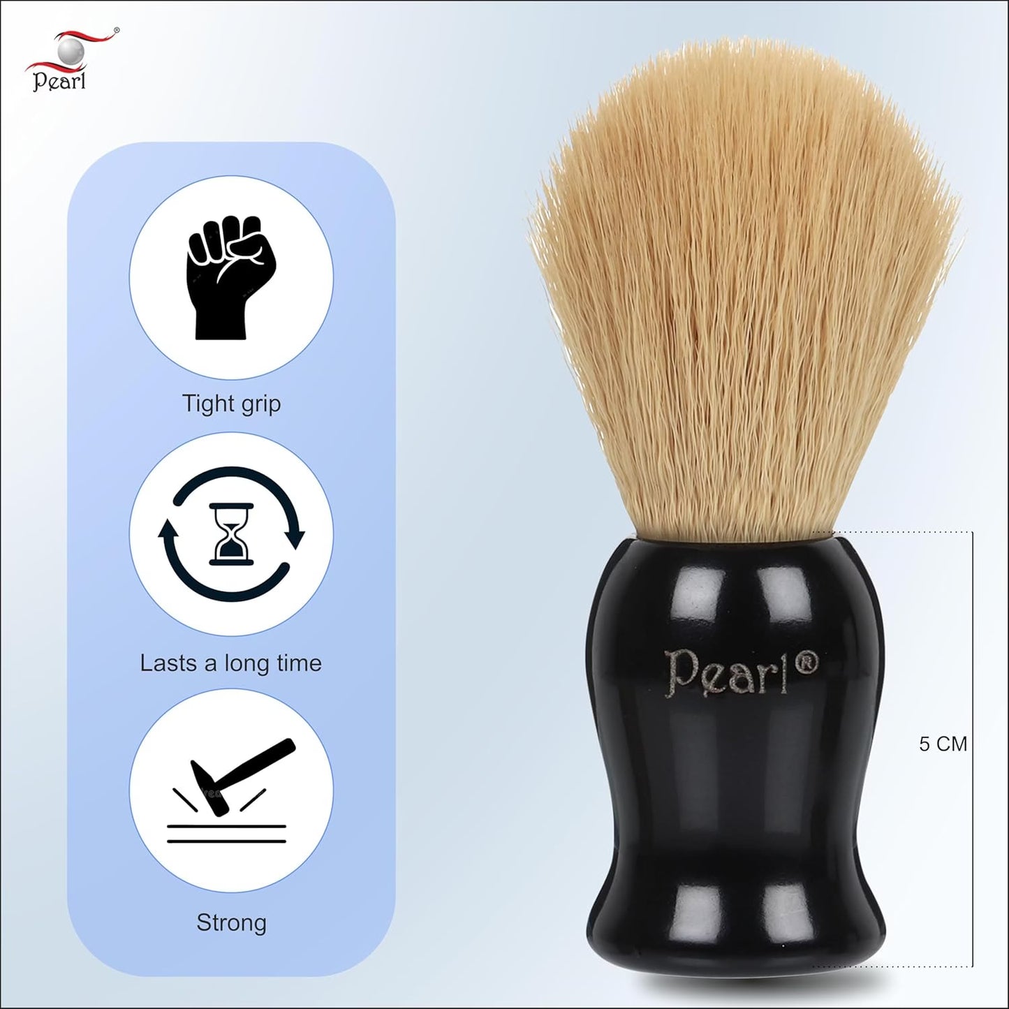 PEARL BROCHA DE AFEITAR  SBB14 DE FIBRA SINTETICA