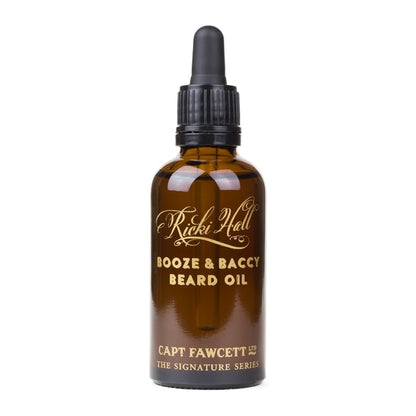 CAPTAIN FAWCETT'S ACEITE PARA BARBA RICKI HALL'S BOOZE AND BACCY - 50 ml