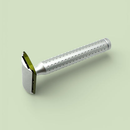 PARKER AEROSHAVE MAQUINA PREMIUM DE AFEITAR DOBLE HOJA - Mango Corto
