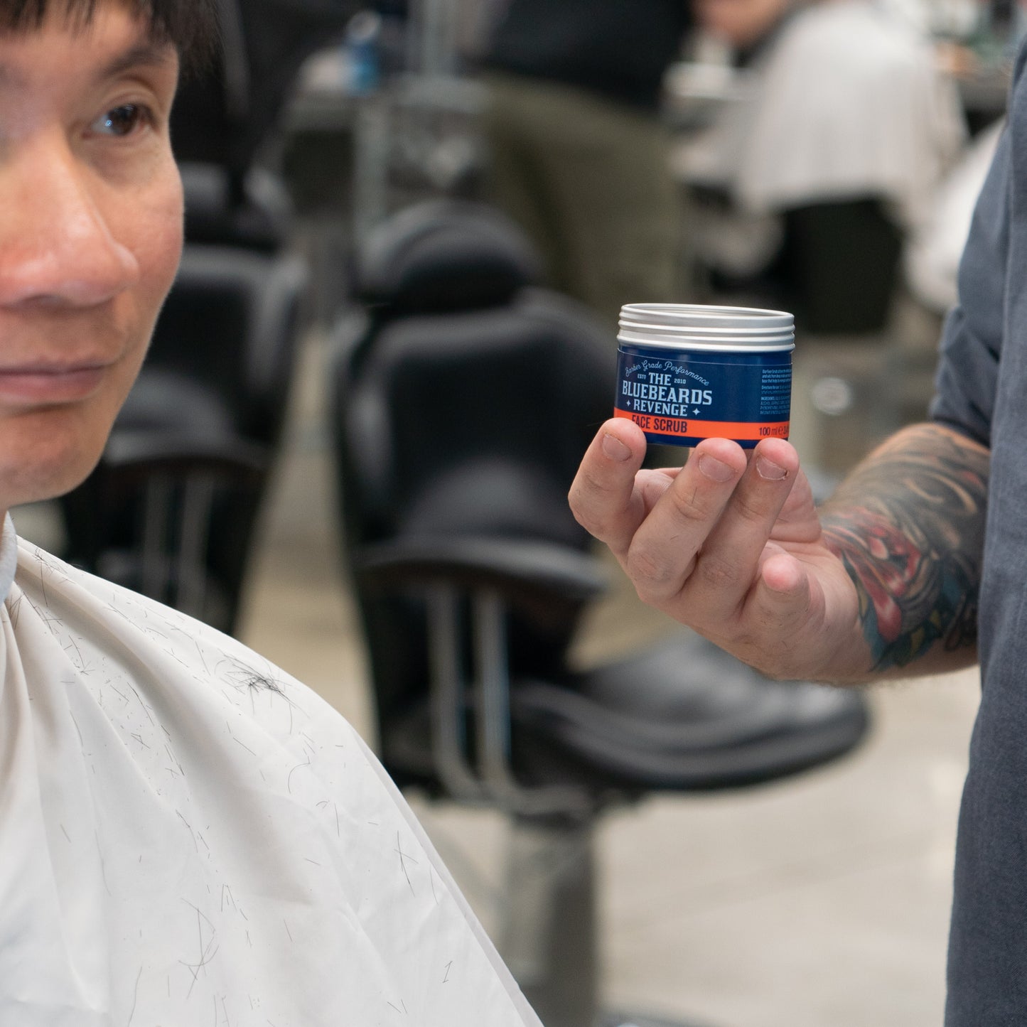 The Bluebeards Revenge Face Scrub-Exfoliante Facial-100 ml