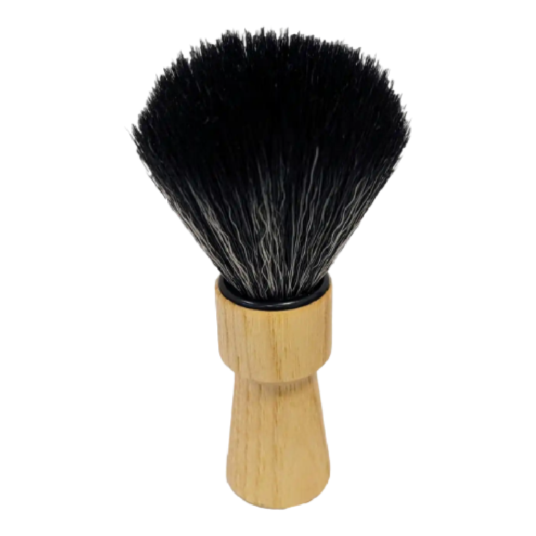BROCHA DE AFEITAR MERKUR DE FIBRA NEGRA VEGANA 1100