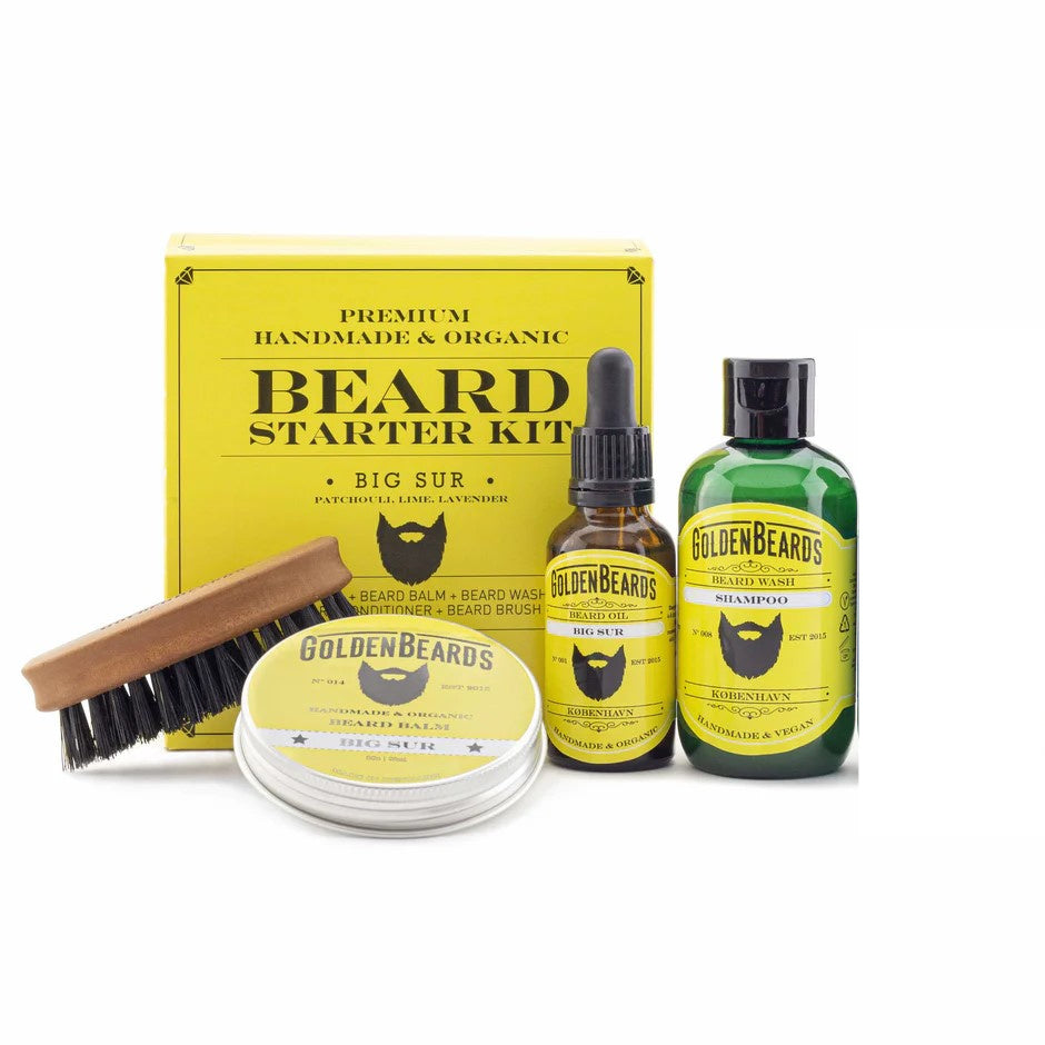 GOLDEN BEARDS SET COMPLETO PARA BARBA