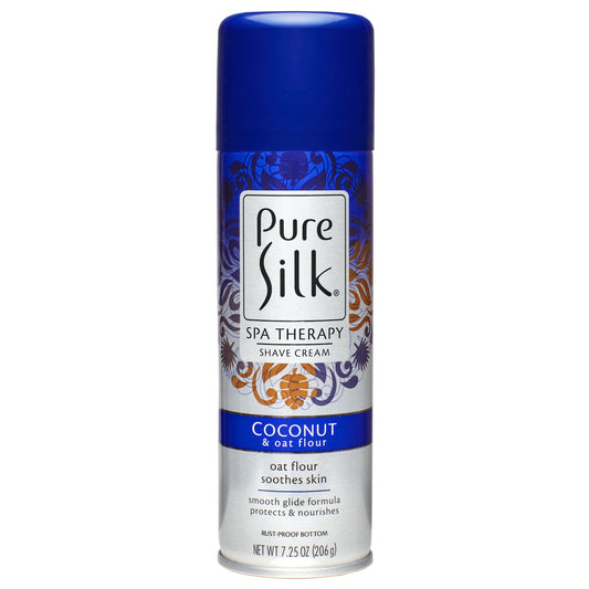 ESPUMA DE AFEITAR FEMENINA PURE SILK - COCO AVENA