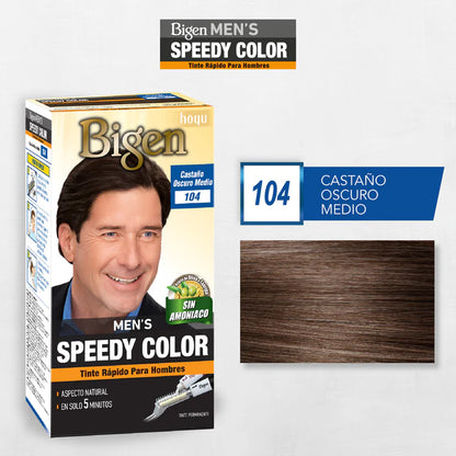 BIGEN TINTE PARA CABELLO-104 CASTAÑO OSCURO MEDIO