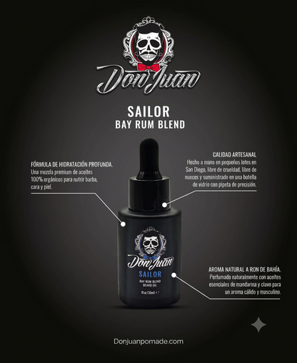 DON JUAN ACEITE PARA BARBA SAILOR 30 ml.