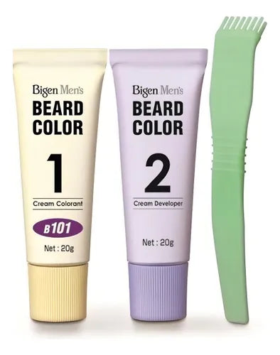 BIGEN TINTE PARA BARBA Y BIGOTES-B102 NEGRO NATURAL