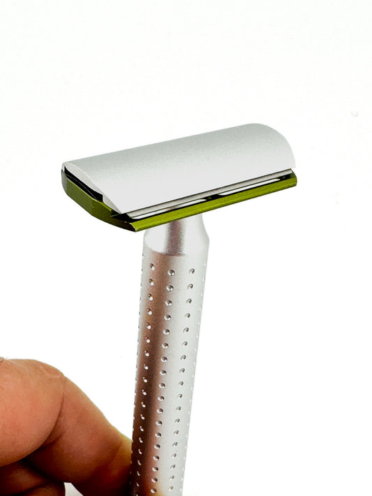 PARKER AEROSHAVE MAQUINA PREMIUM DE AFEITAR DOBLE HOJA - Mango Corto