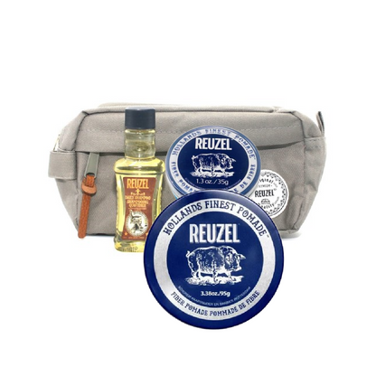 REUZEL SET POMADA FIBER