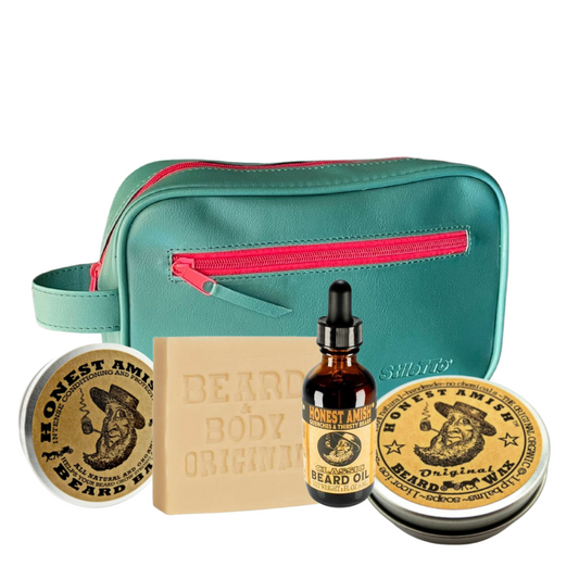 HONEST AMISH KIT PARA EL CUIDADO DE LA BARBA DELUXE