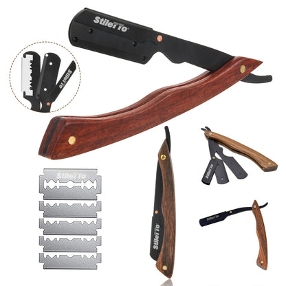 STILETTO NAVAJA DE AFEITAR CLASICA TIPO SHAVETTE STJDK01