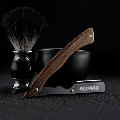 STILETTO NAVAJA DE AFEITAR CLASICA TIPO SHAVETTE STJDK01