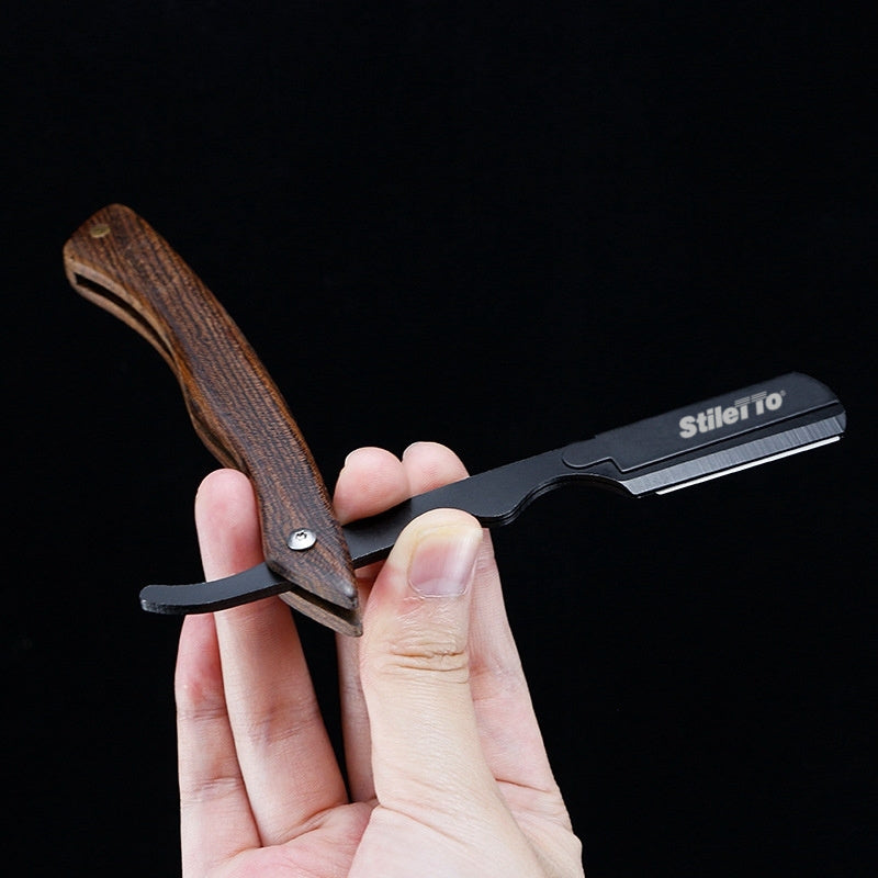 STILETTO NAVAJA DE AFEITAR CLASICA TIPO SHAVETTE STJDK01
