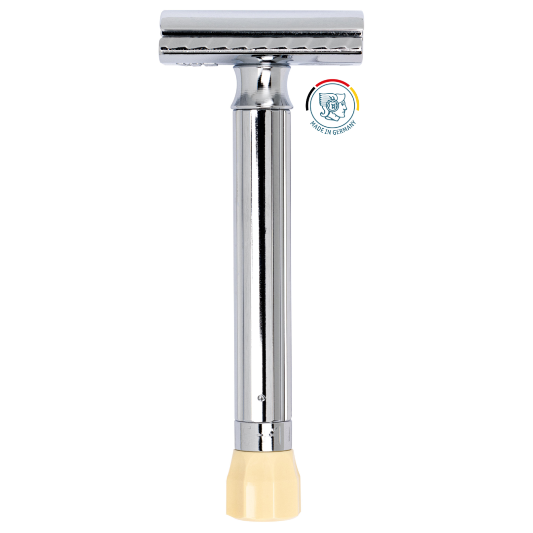 MERKUR PROGRESS 510 MAQUINA DE AFEITAR DOBLE HOJA-AJUSTABLE-MANGO LARGO
