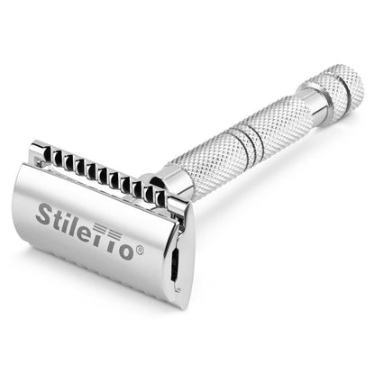 STILETTO ST1291 MAQUINA DE AFEITAR DOBLE HOJA DE 3 PIEZAS