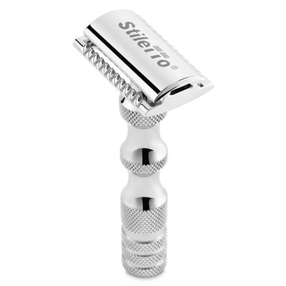 STILETTO ST2260 MAQUINA DE AFEITAR DOBLE HOJA DE 3 PIEZAS