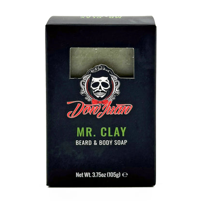 DON JUAN JABON ORGANICO PARA BARBA Y CUERPO- MR. CLAY