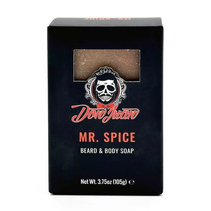 DON JUAN JABON ORGANICO PARA BARBA Y CUERPO- MR. SPICE