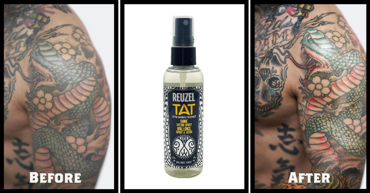 REUZEL SHINE SPRAY  PARA TATUAJES