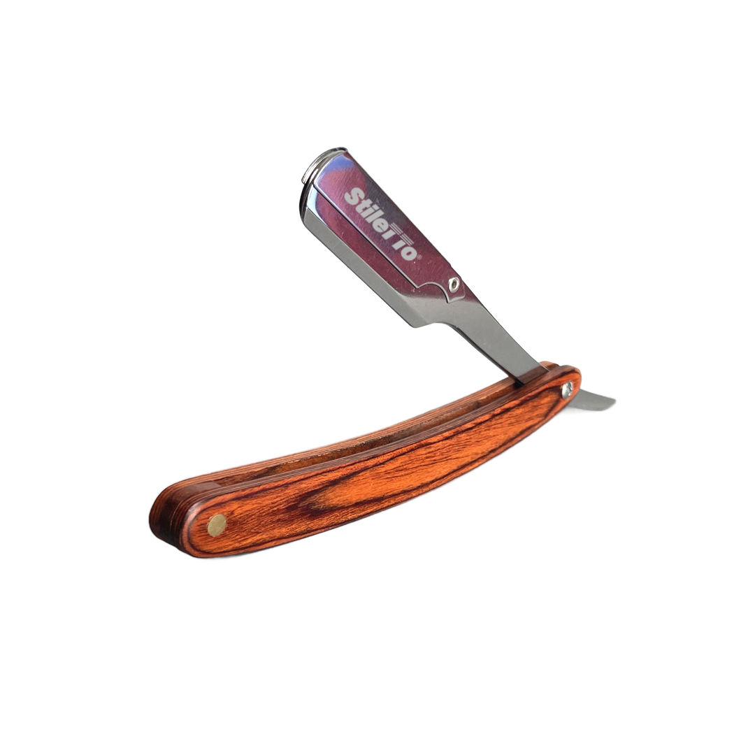 STILETTO NAVAJA DE AFEITAR CLASICA TIPO SHAVETTE STJDK03
