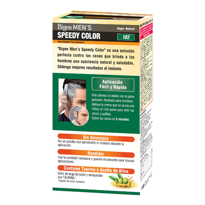 BIGEN TINTE PARA CABELLO-102  NEGRO NATURAL