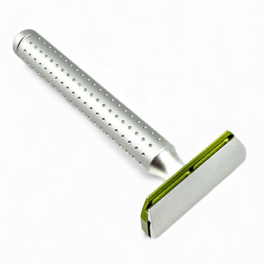 PARKER AEROSHAVE MAQUINA PREMIUM DE AFEITAR DOBLE HOJA - Mango Largo