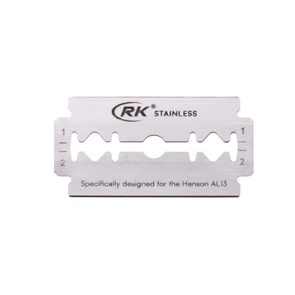 RK REPUESTOS MAQUINA DE AFEITAR DOBLE HOJA-5 UNIDADES
