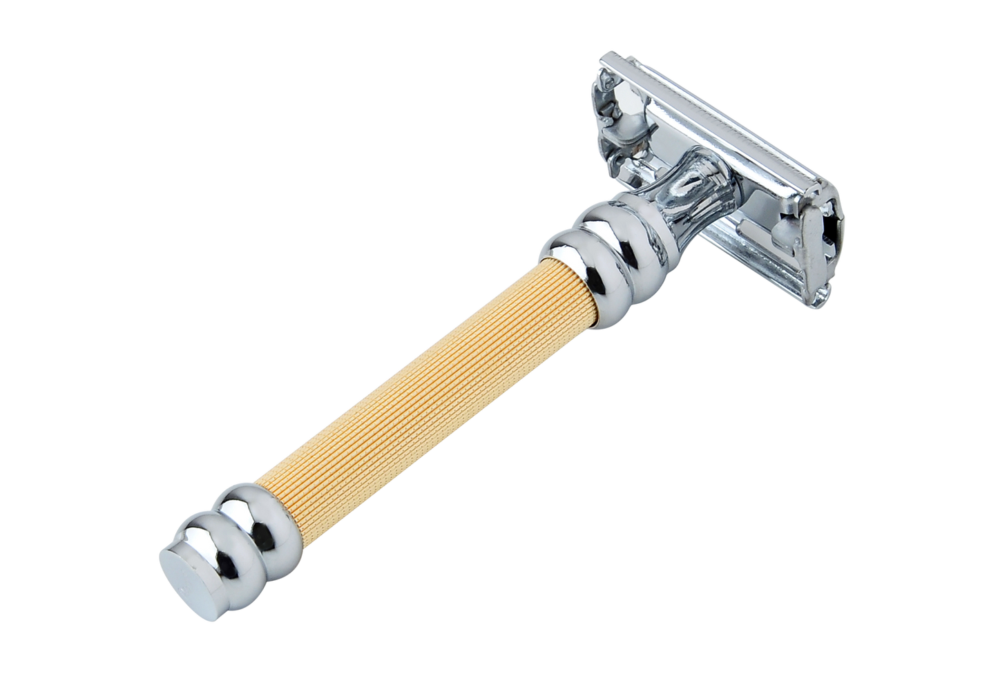 STILETTO ST11G  MAQUINA DE AFEITAR DE DOBLE HOJA APERTURA MARIPOSA