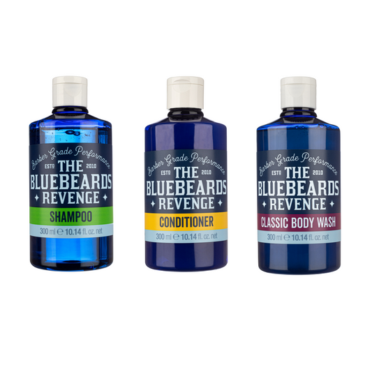 THE BLUEBEARDS REVENGE SET  SHAMPOO-ACONDICIONADOR-GEL DE DUCHA