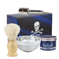 THE BLUEBEARDS REVENGE SET BARBERO CON MAQUINA DOBLE HOJA