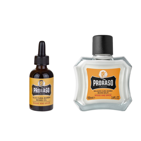 PRORASO SET BASICO PARA EL CUIDADO DE LA BARBA