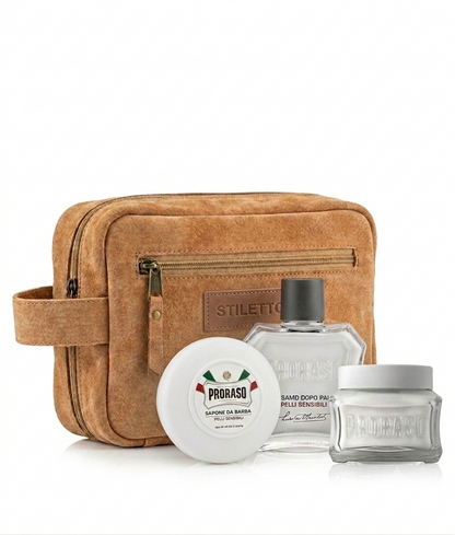 PRORASO SET COMPLETO DE AFEITADO-VARIEDAD PIEL SENSIBLE