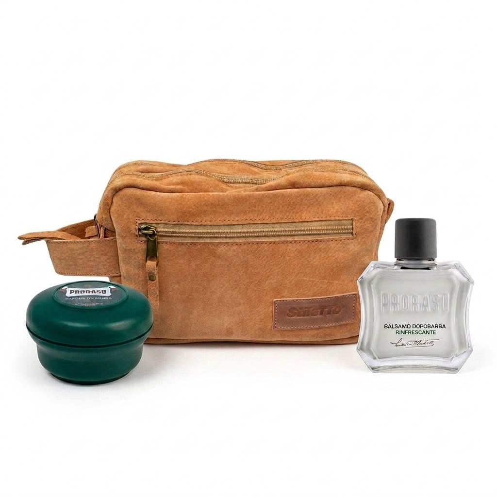 PRORASO SET CLÁSICO DE AFEITADO-VARIEDAD ORIGINAL