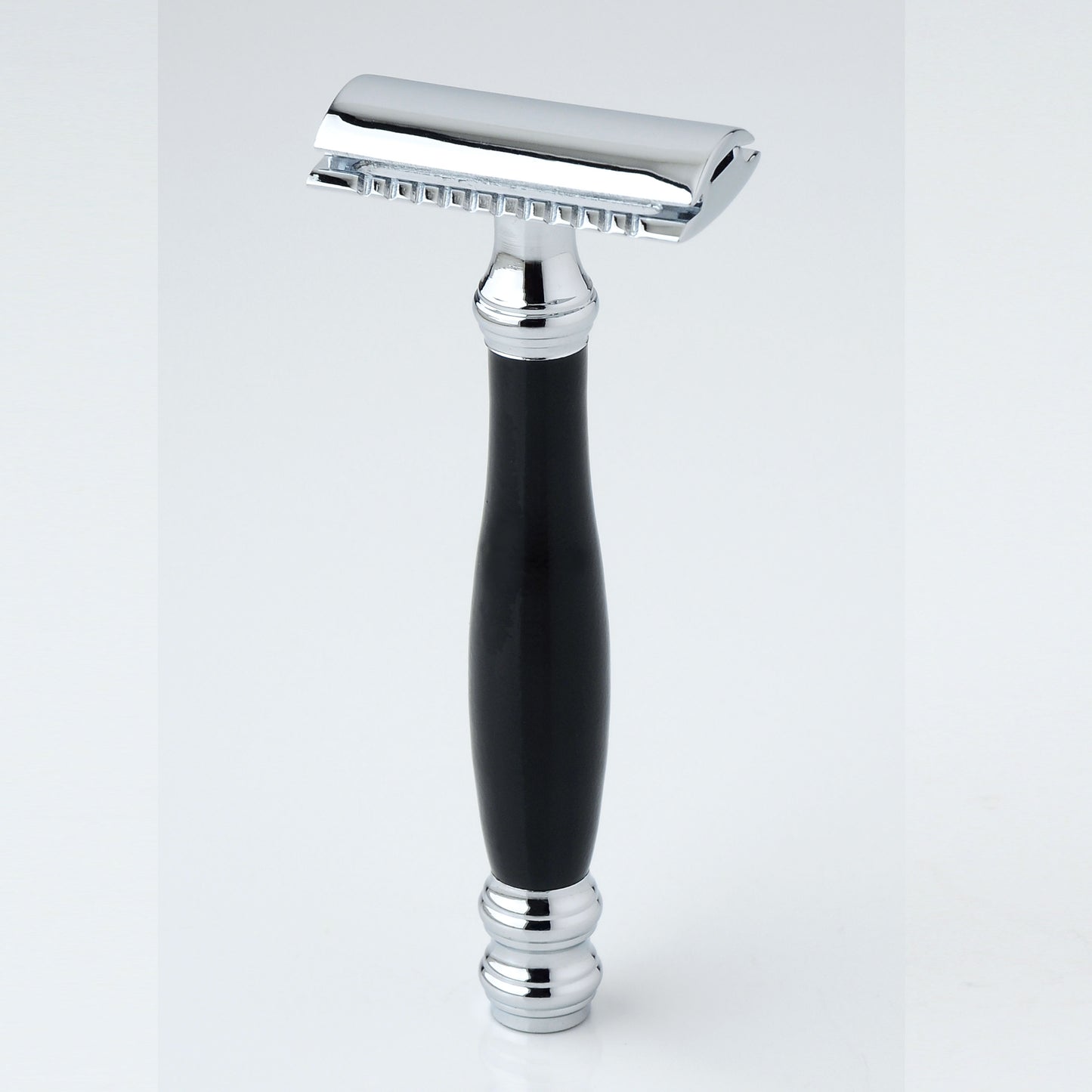 STILETTO SET DE AFEITADO BROCHA Y MAQUINA DE AFEITAR DOBLE HOJA SRB33 BLACK