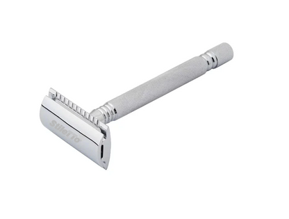 STILETTO ST01 MAQUINA DE AFEITAR DOBLE HOJA DE 3 PIEZAS