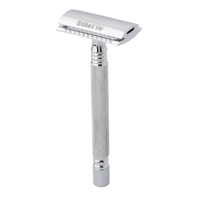 STILETTO ST01 MAQUINA DE AFEITAR DOBLE HOJA DE 3 PIEZAS