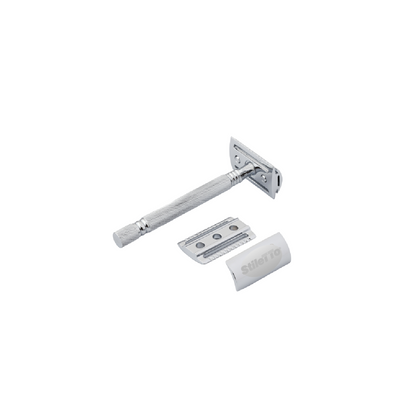 STILETTO ST01 MAQUINA DE AFEITAR DOBLE HOJA DE 3 PIEZAS