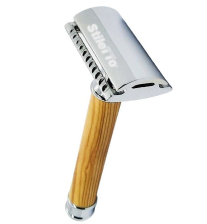 STILETTO ST15055 MAQUINA DE AFEITAR DOBLE HOJA DE 3 PIEZAS