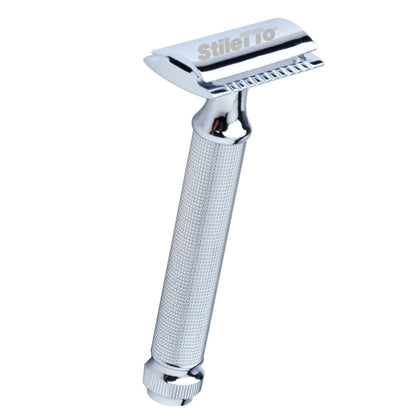 STILETTO ST121 MAQUINA DE AFEITAR DOBLE HOJA DE 2 PIEZAS