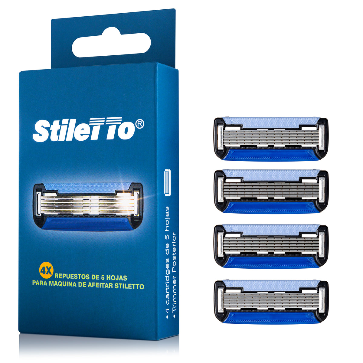 STILETTO® REPUESTO 5 HOJAS