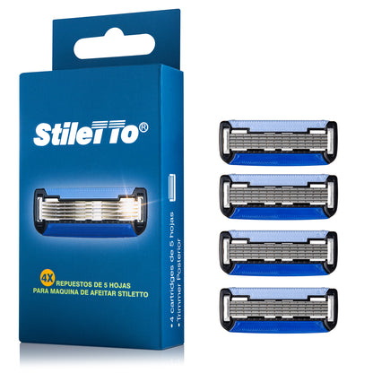 STILETTO® REPUESTO 5 HOJAS