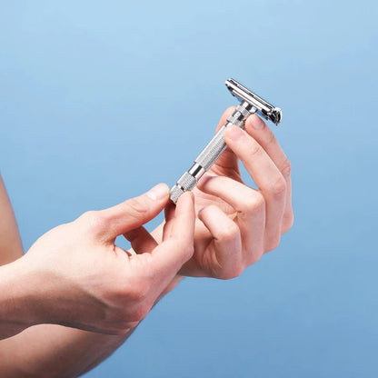 ROCKWELL T2 MAQUINA DE AFEITAR DOBLE HOJA AJUSTABLE-CROMO