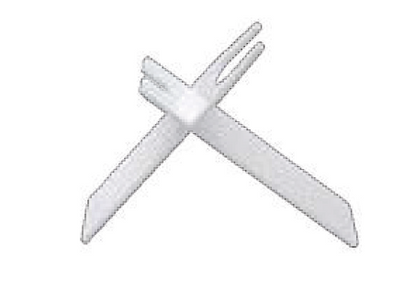 STILETTO  SOPORTE PARA BROCHA Y MAQUINA DE AFEITAR EN X-blanco