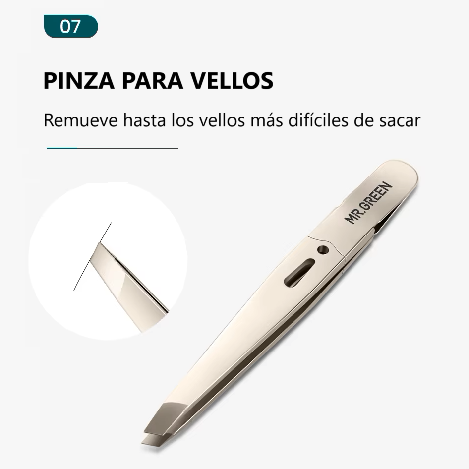 MR. GREEN SET PREMIUM 7 EN 1 GRIS