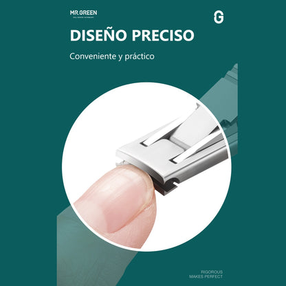 MR. GREEN CORTAUÑAS ULTRAFINO GRIS