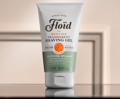 FLOID GEL DE AFEITAR TRANSPARENTE VETYVER SPLASH