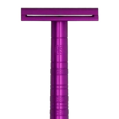HENSON MAQUINA DE AFEITAR DE DOBLE HOJA PURPLE